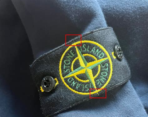 stone island pants replica|stone island badge false.